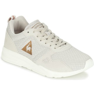 Le Coq Sportif Lcs R600 Gs Feminine Mesh Gris / Crème Chaussures Baskets Basses Enfant Rabais Paris